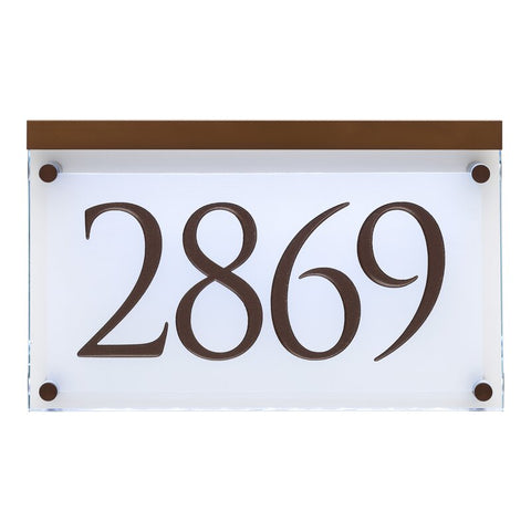 1-Line Address Plaque