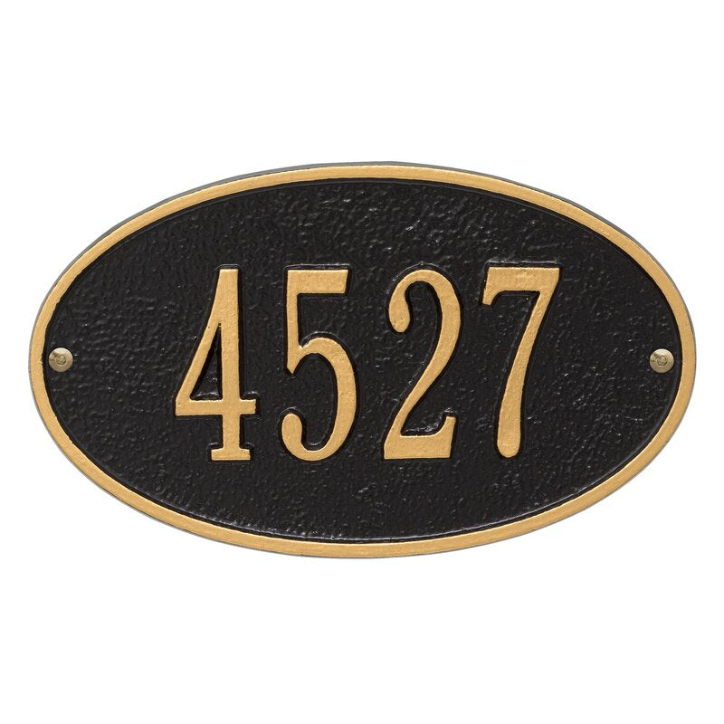 1-Line Wall Address Plaque