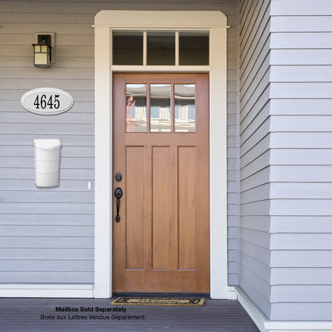 1 -Line Wall Address Plaque
