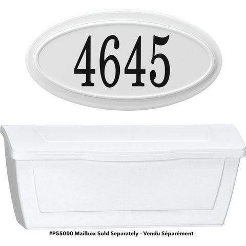 1 -Line Wall Address Plaque