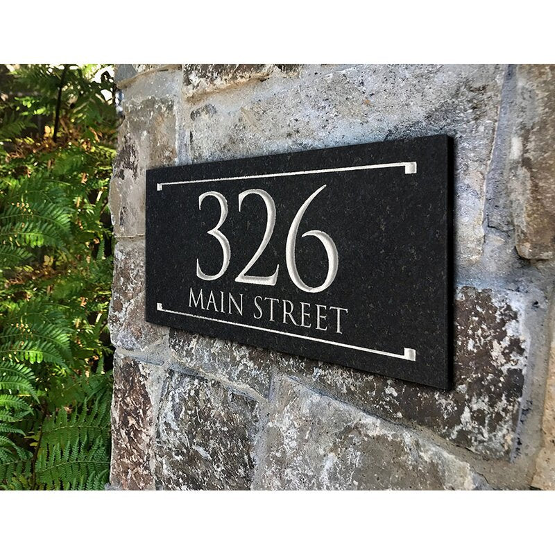 2-Line Address Sign