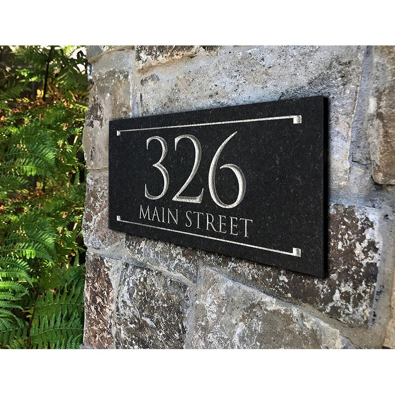 2-Line Address Sign