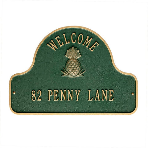 2-Line Wall Address Plaque