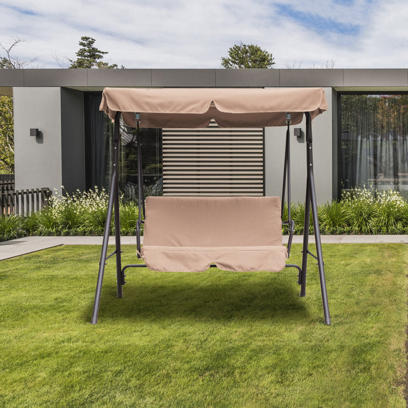 2 Person Porch Swing with Canopy