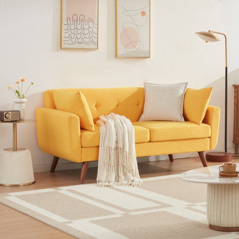 67" Square Arm Loveseat