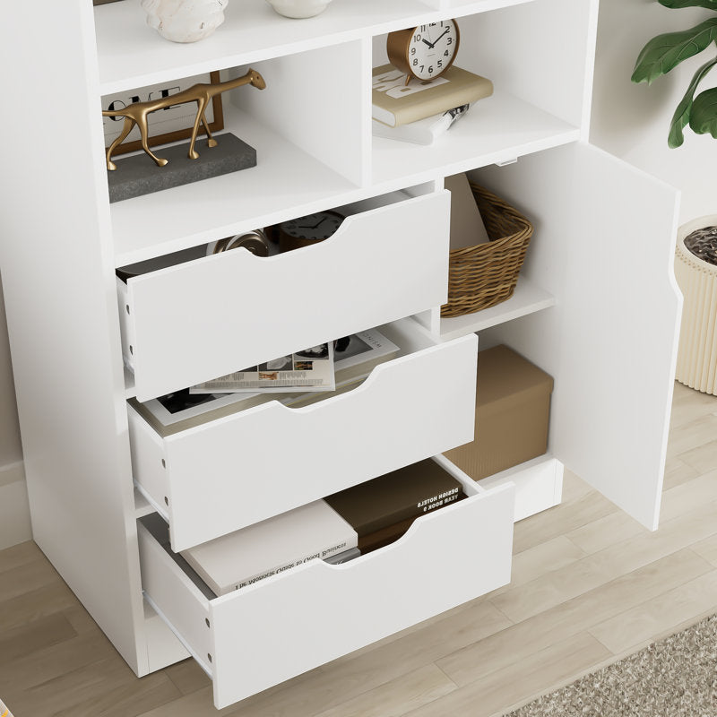 70.8'' H x 31.4'' W Standard Bookcase