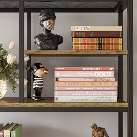 70.9"H Standard Bookcase with 2 Drawers
