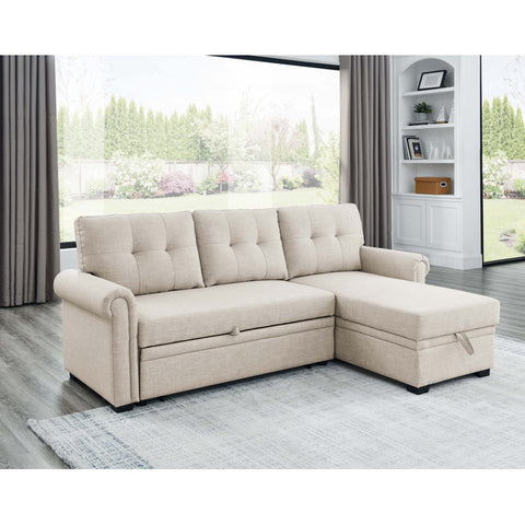86'' Upholstered Sleeper Sofa