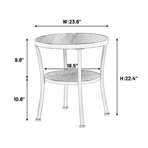 Aderes End Table