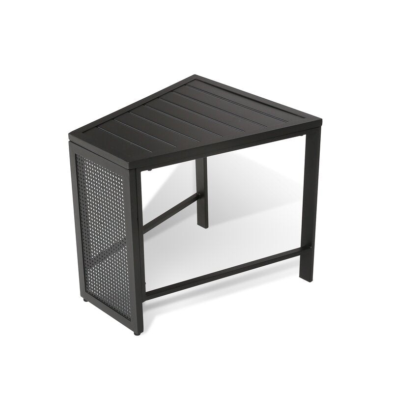 Ahsha Metal Outdoor Side Table