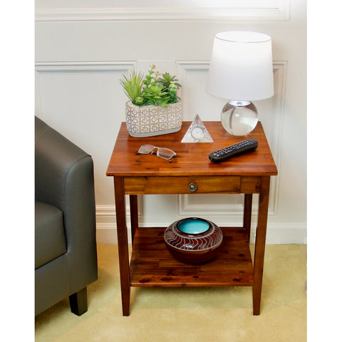 Mahogany Aiydan End Table