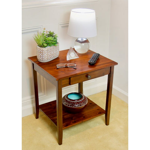 Mahogany Aiydan End Table