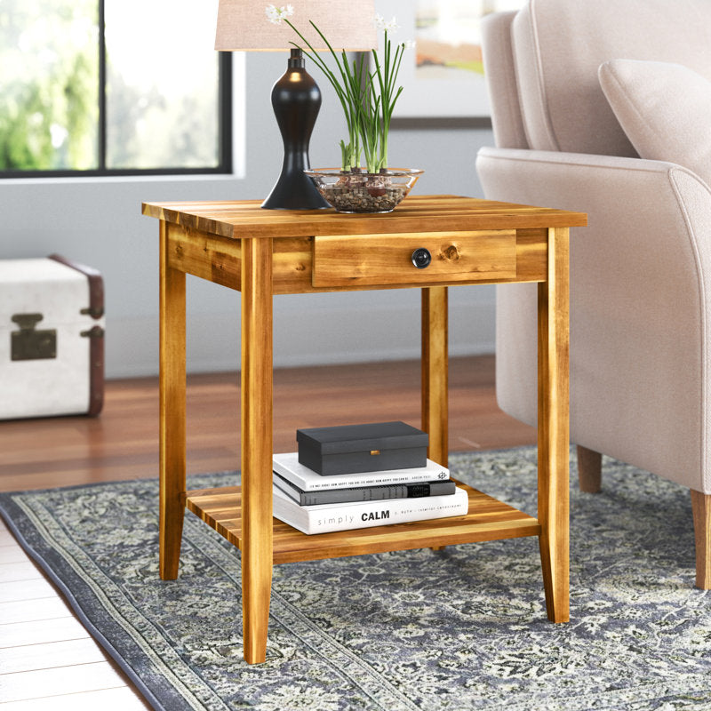 Mahogany Aiydan End Table