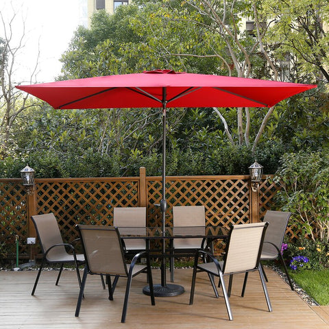 Aldershot 120'' x 78'' Rectangular Market Umbrella