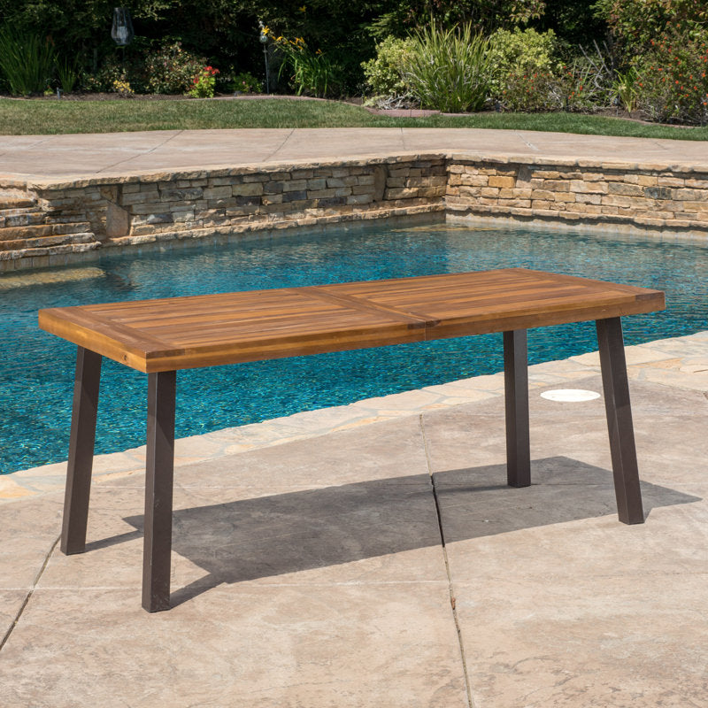 Anes Acacia Outdoor Dining Table