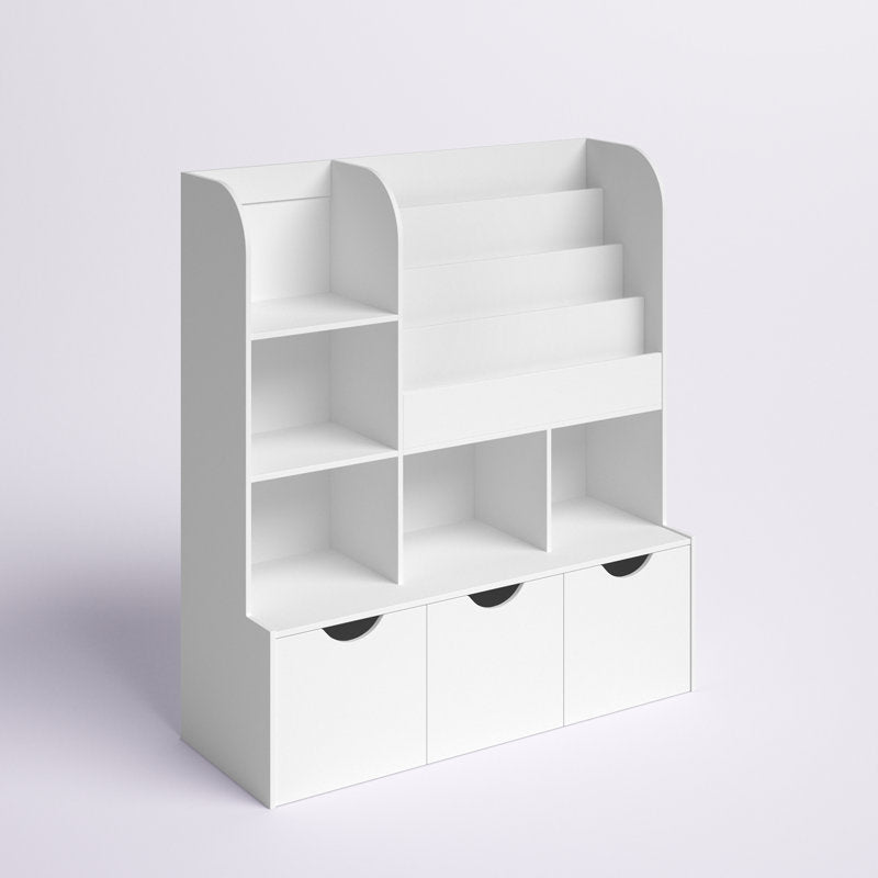 Annyah 47.2''H x 42.5'' W Cube Bookcase, White