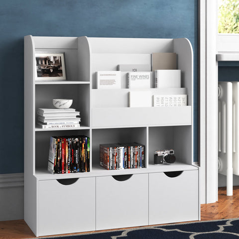 Annyah 47.2''H x 42.5'' W Cube Bookcase, White