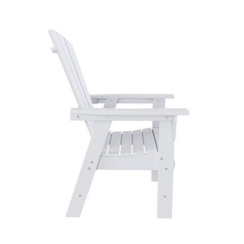 White Arnone Outdoor Adirondack Chair