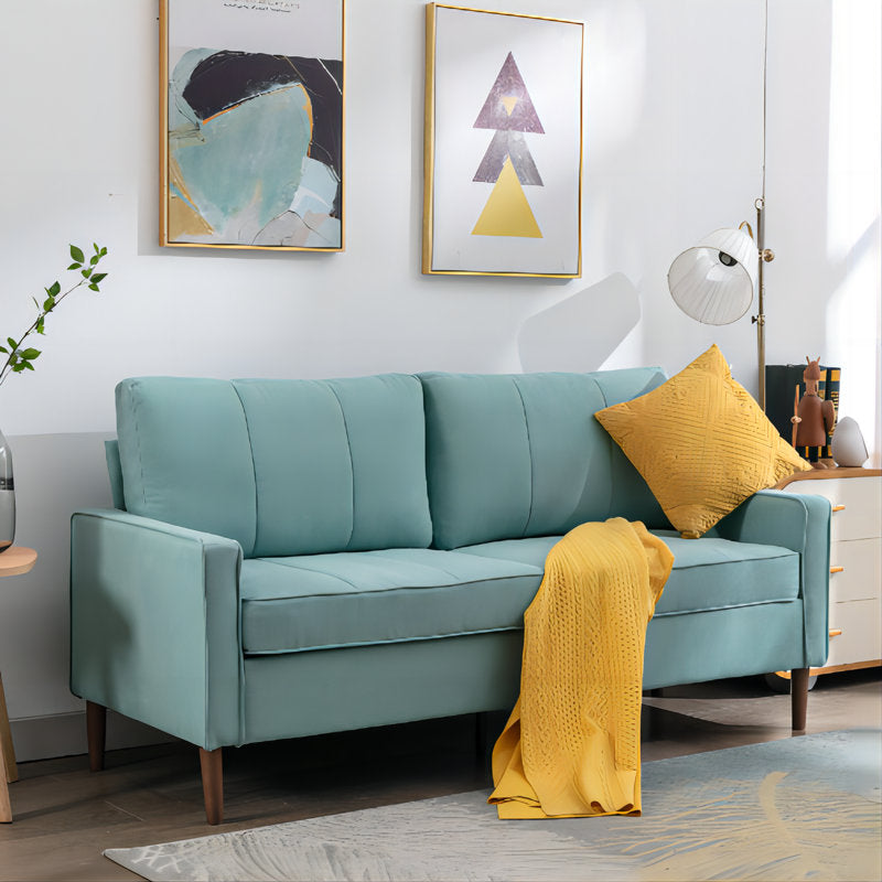 Ashtenaw 69'' Upholstered Modern Super Soft Velvet Sofa