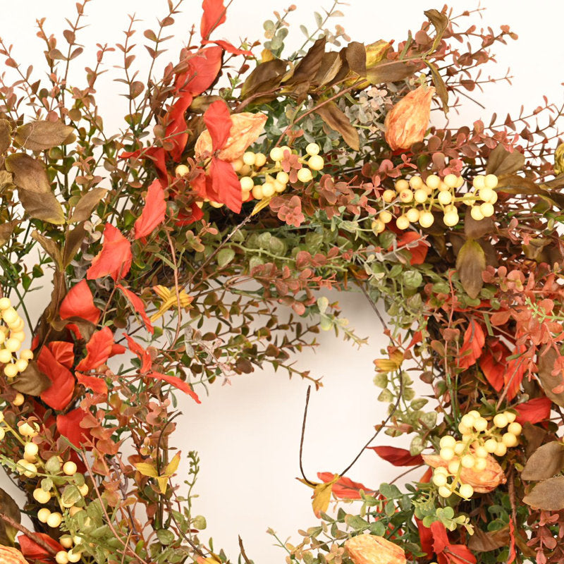 Autumn Faux Silk 24'' Wreath