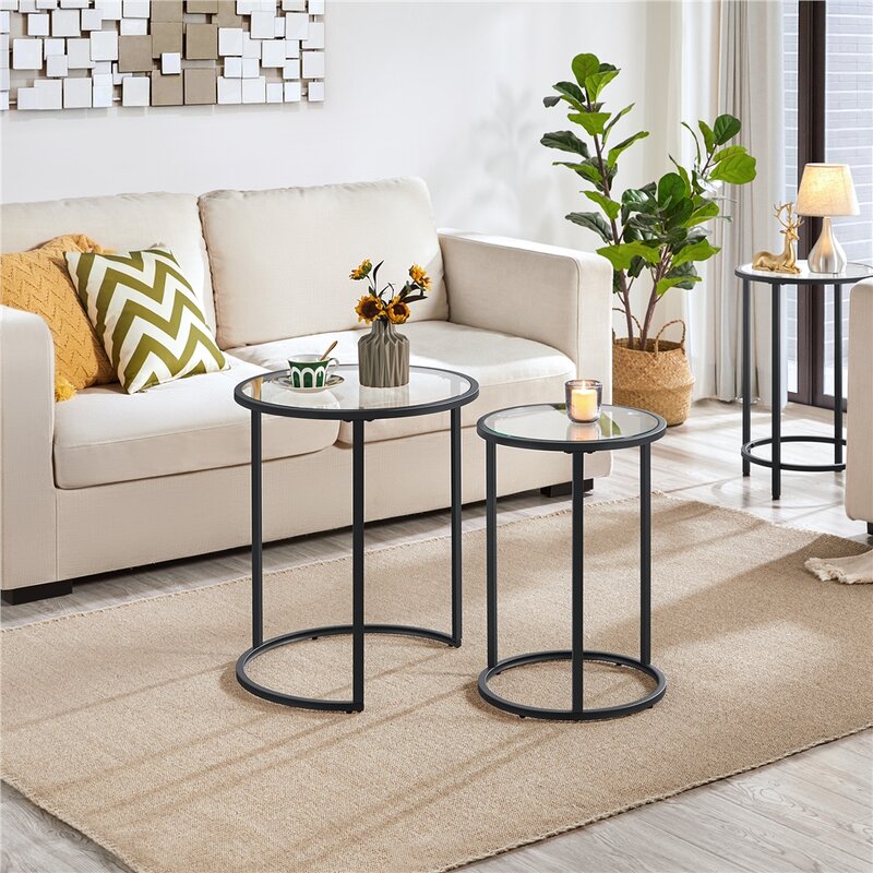 Baina Nesting End Table