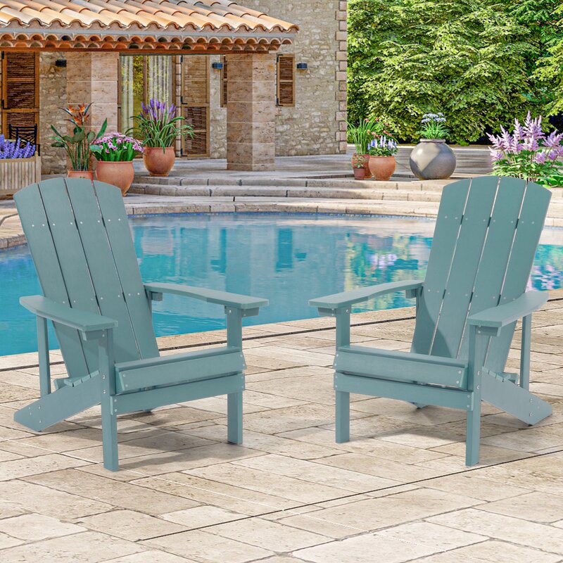 Bamma Outdoor Adirondack Chair (Set of 2)