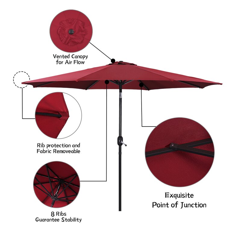 Bevers 108'' Market Umbrella