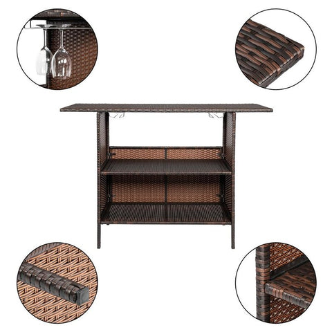 Breinne Outdoor Bar Table
