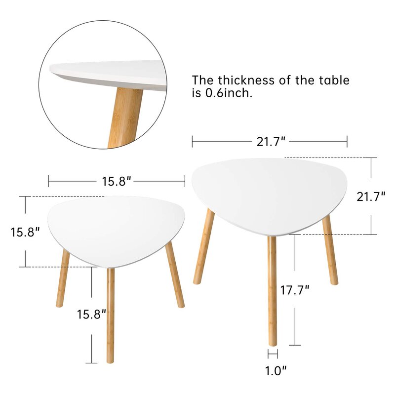 Brittaini Nesting End Table