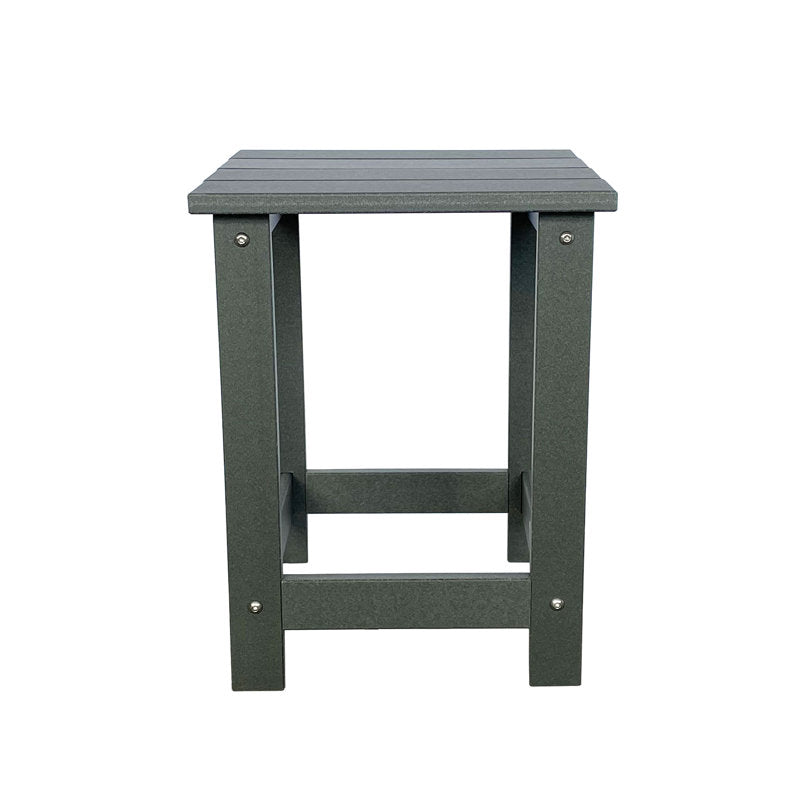 Gray Brixx Outdoor All-Weather HDPE Side Table