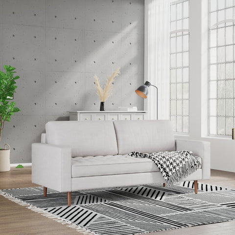 Broadmoor 58.5'' Vegan Leather Loveseat