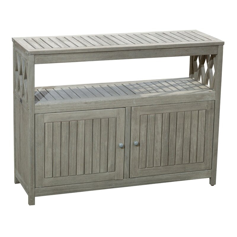 Buecker Eucalyptus Outdoor Buffet & Console Table