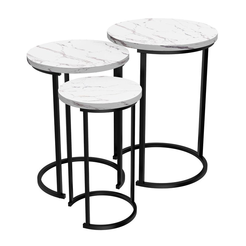 Caire Nesting End Table