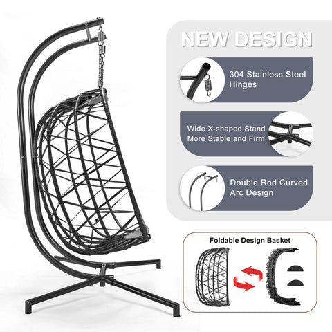 Celyne Porch Swing with Stand