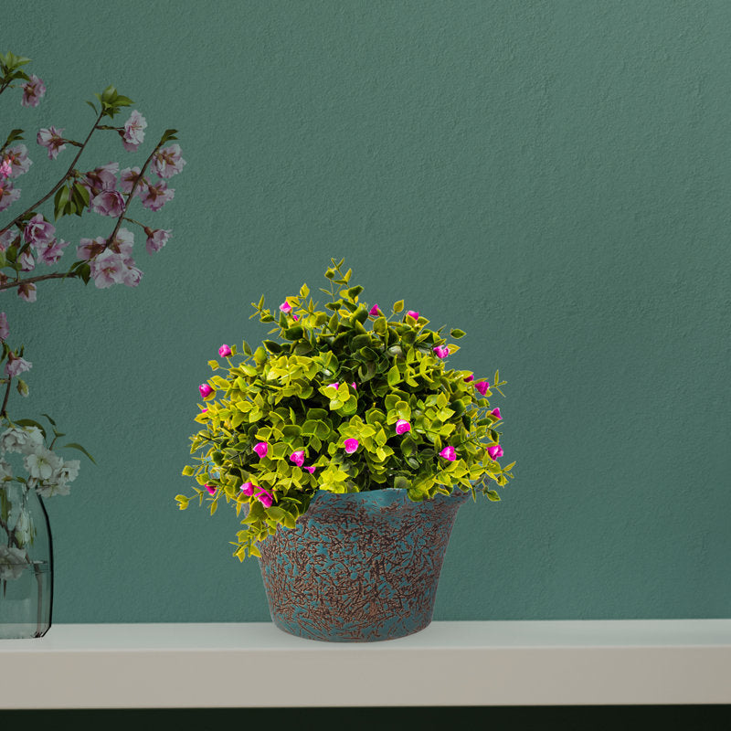 Blue Ceramic Pot Planter