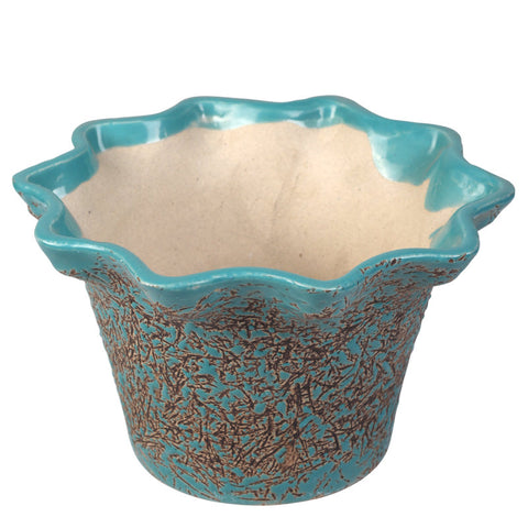 Blue Ceramic Pot Planter