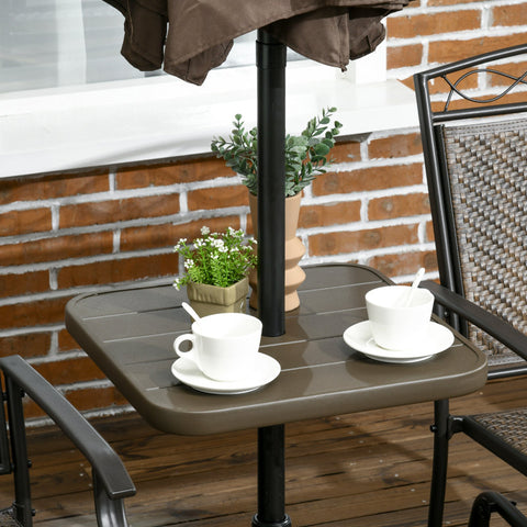 Chrissette Metal Outdoor Bistro Table