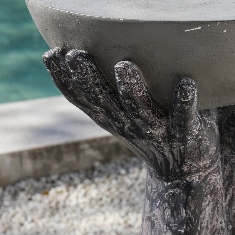 Concrete Outdoor Side Table