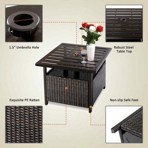 Davayah Outdoor Side Table