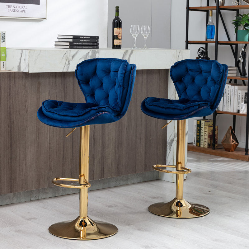 Denyia Adjustable Height Stool (Set of 2)