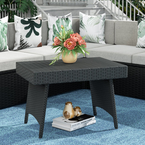 Dorelus Fliptop Outdoor Side Table