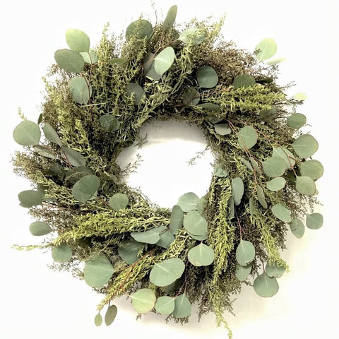 Dried Eucalyptus Greenery Wreath