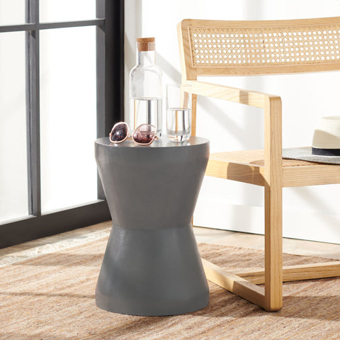 Durwood Acrylic Outdoor Side Table