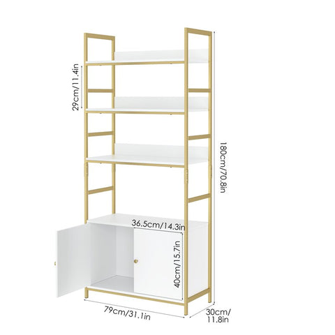 Ehren 70.8" H x 31.1" W Standard Bookcase