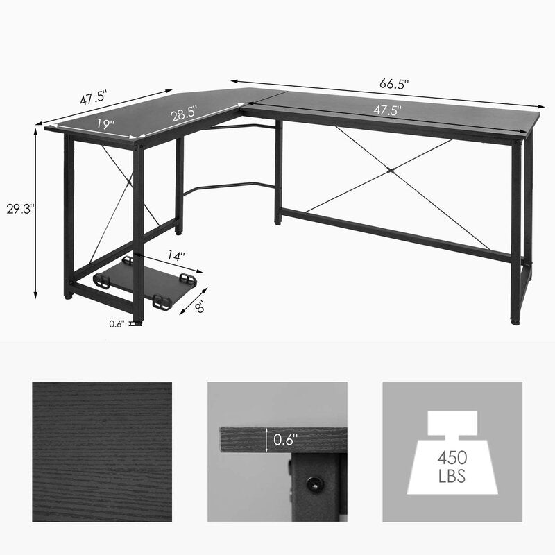 Eichael 66.5'' Desk