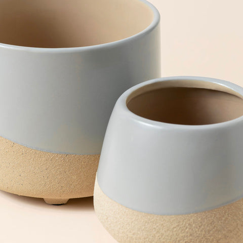Elayna Ceramic Pot Planter (Set of 2)