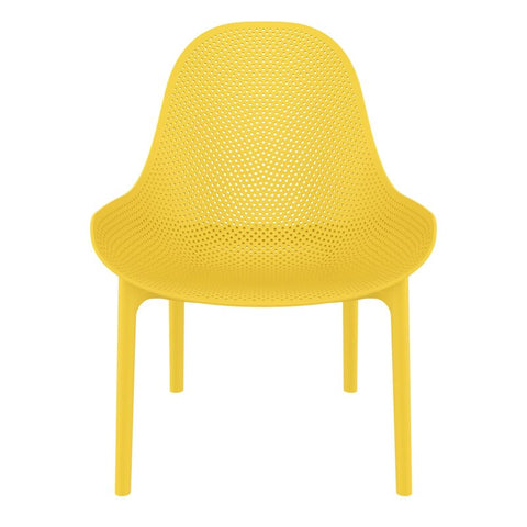 Farrah Outdoor Armless Lounge Chair (Set of 2)