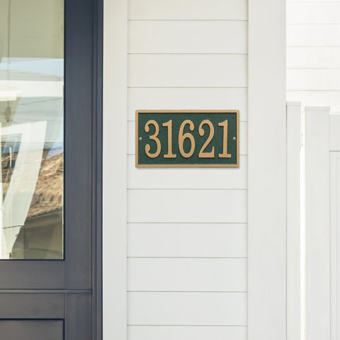 Fast and Easy 1-Line Wall Number Plaque