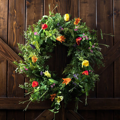Faux Boxwood 26'' Wreath
