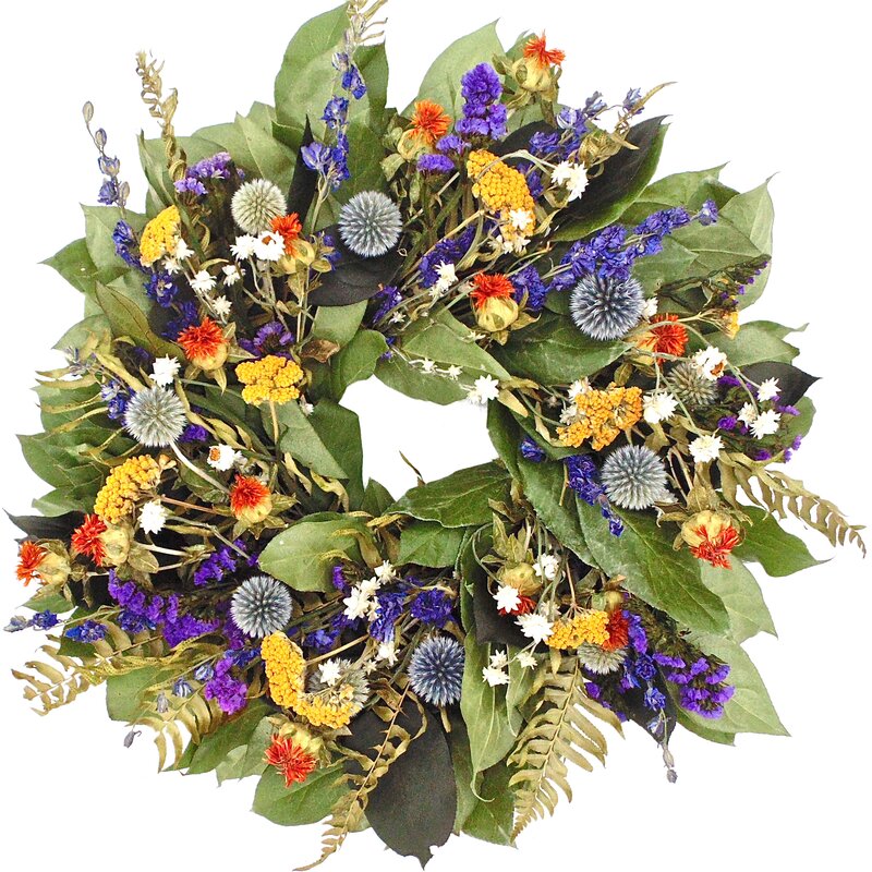 Faux Floral Wreath